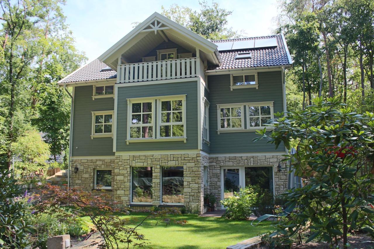 Moderne Wohnung Im Skandinavischen Stil Am Waldrand Schwielowsee Esterno foto