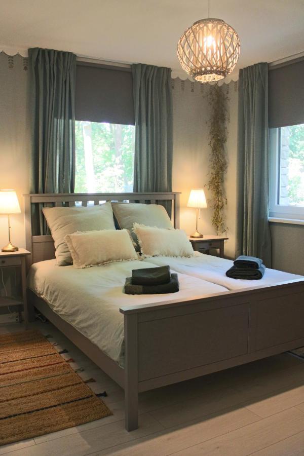 Moderne Wohnung Im Skandinavischen Stil Am Waldrand Schwielowsee Esterno foto
