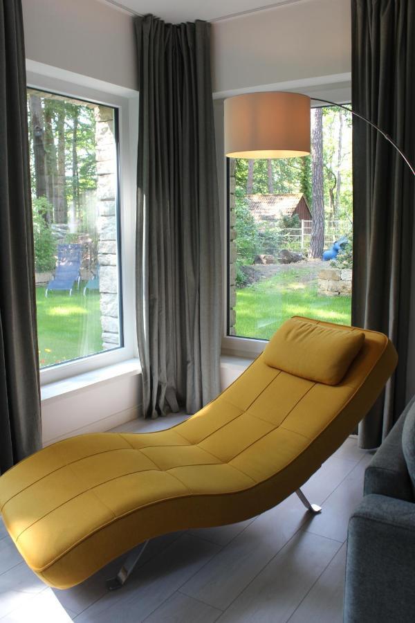 Moderne Wohnung Im Skandinavischen Stil Am Waldrand Schwielowsee Esterno foto