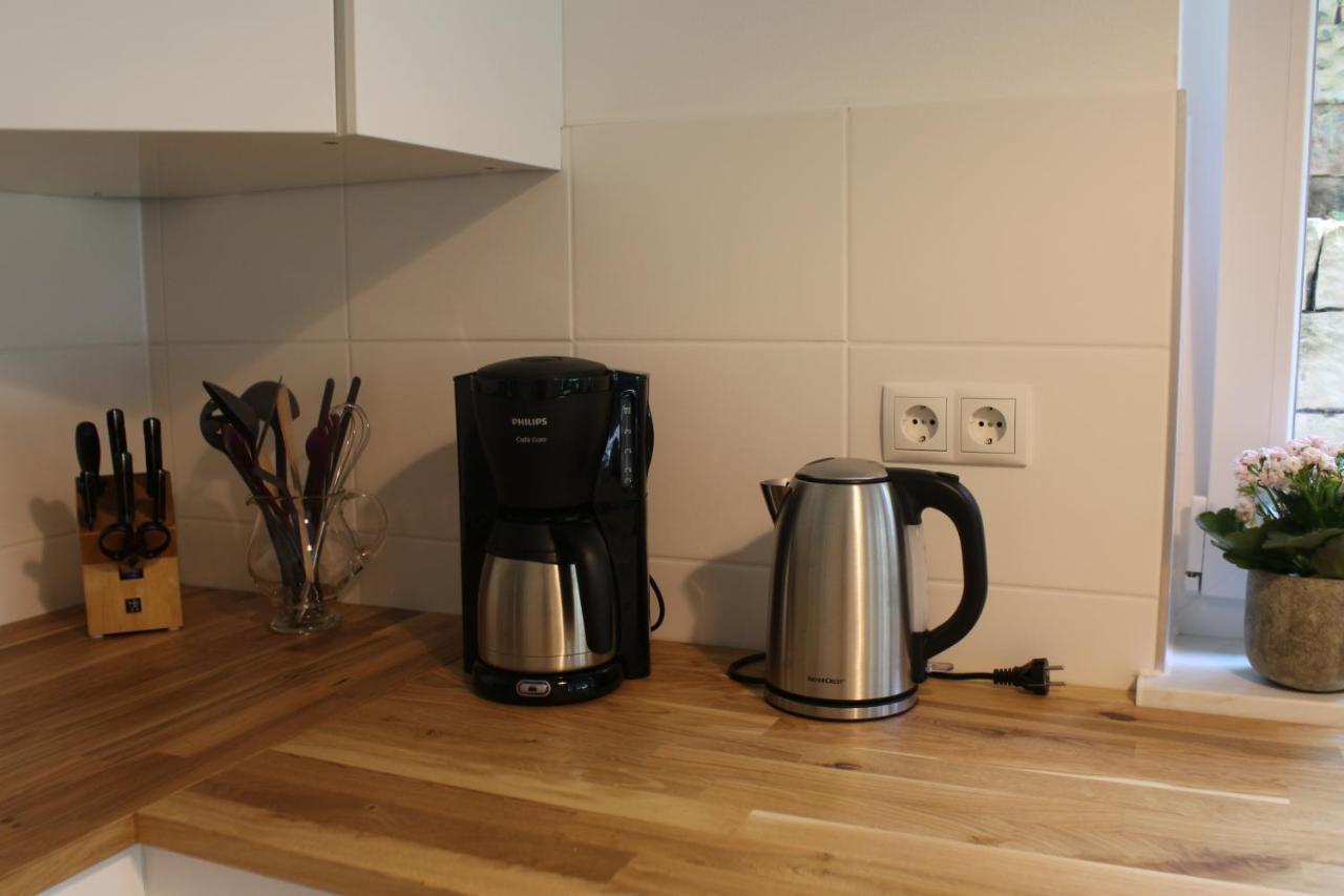 Moderne Wohnung Im Skandinavischen Stil Am Waldrand Schwielowsee Esterno foto